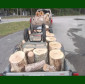 Hauling A Load From The Woods